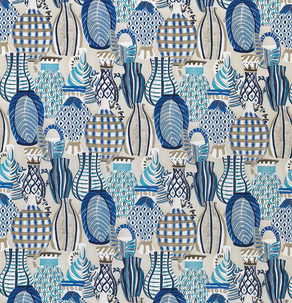 Nina Campbell | Collioure fabric - NCF4290-04