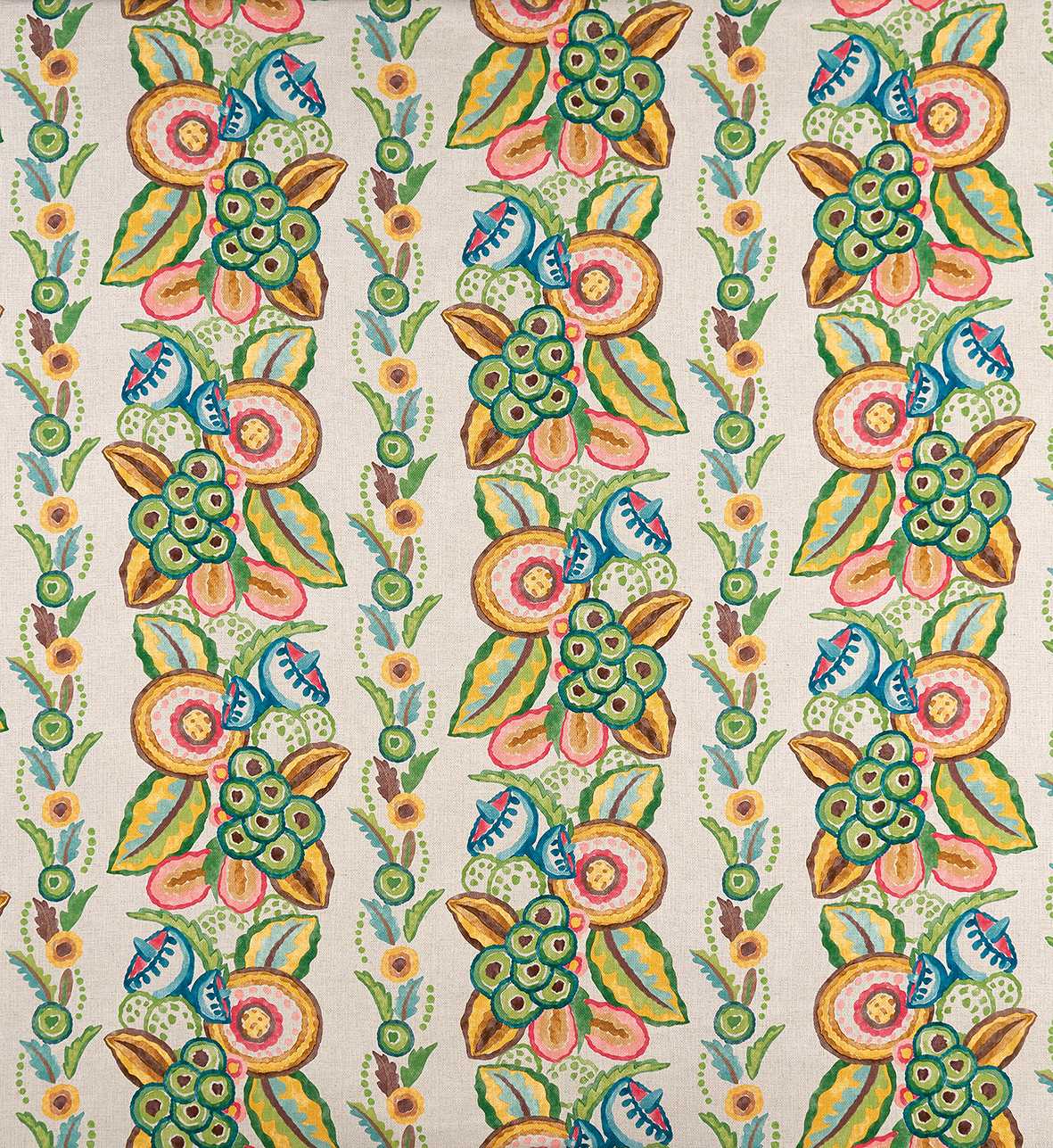 Nina Campbell | Ashdown Stripe fabric - NCF4363-01