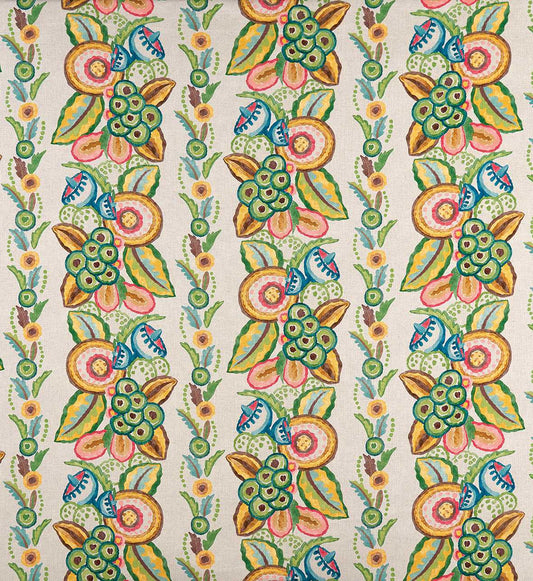 Nina Campbell | Ashdown Stripe fabric - NCF4363-01