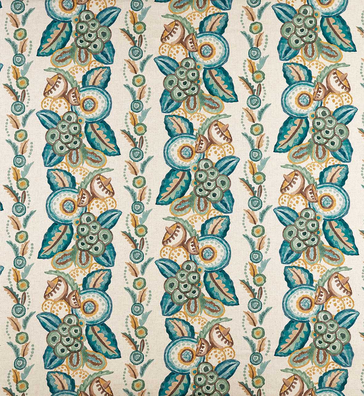 Nina Campbell | Ashdown Stripe fabric - NCF4363-02