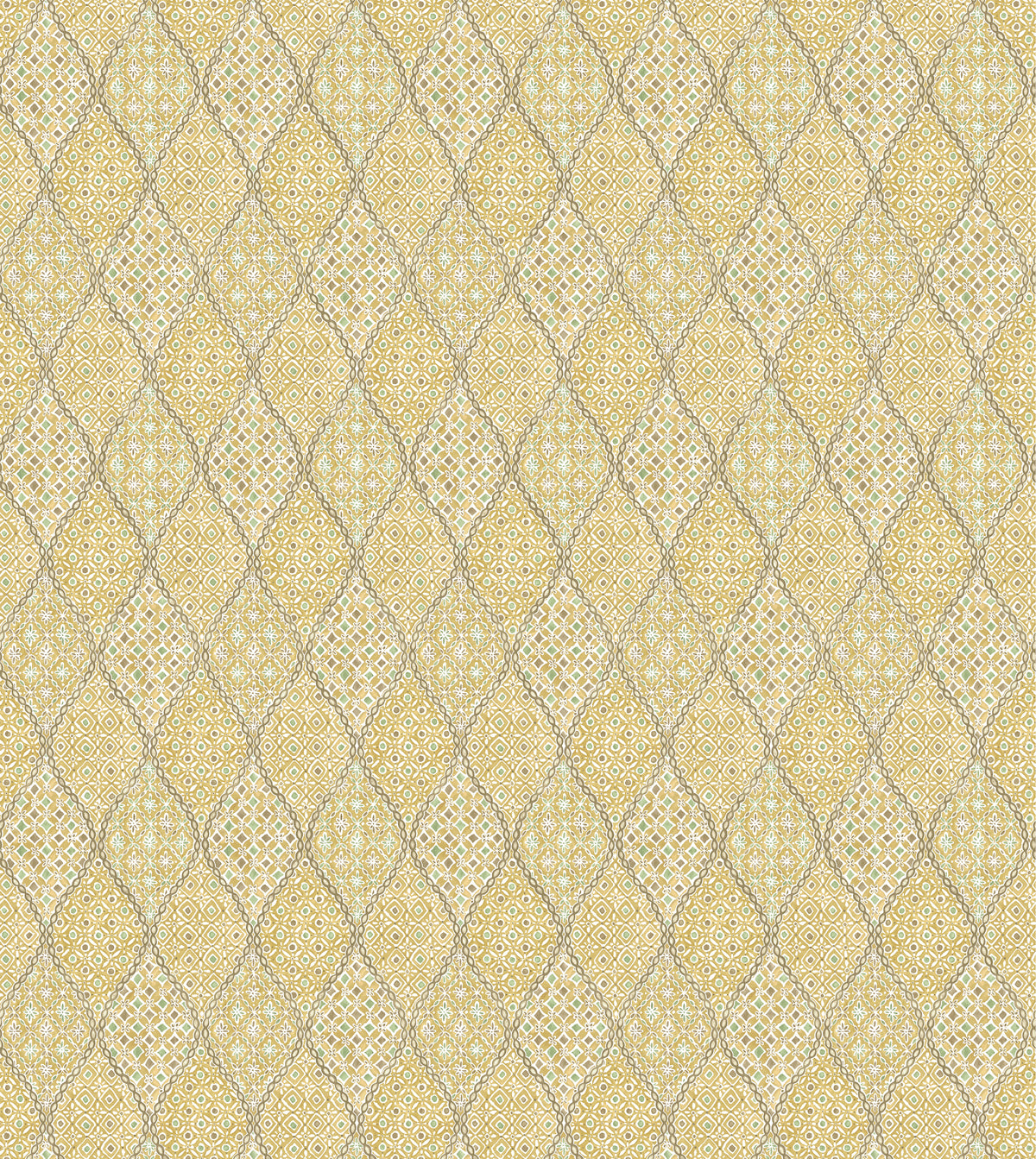 Nina Campbell | Coudreau fabric - NCF4461-03
