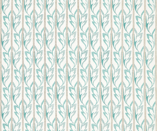 Nina Campbell | Dora fabric - Aqua