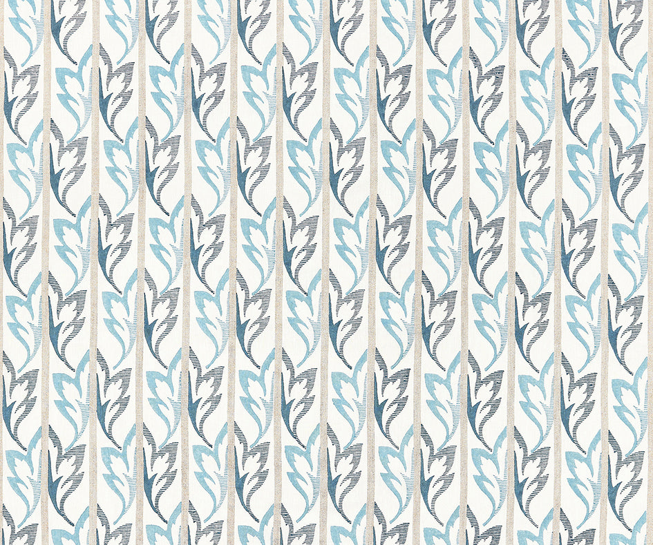 Nina Campbell | Dora fabric - Blue