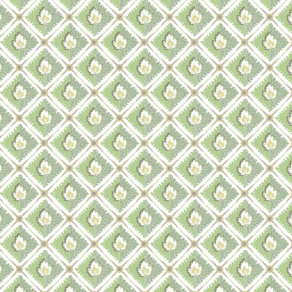 Nina Campbell | Elsie fabric - Green