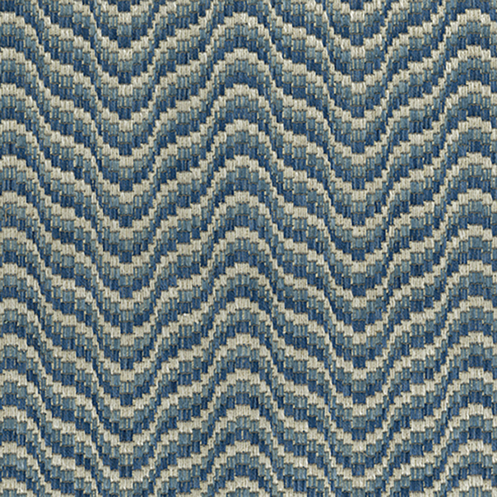 Nina Campbell | Ondoso fabric - Blue