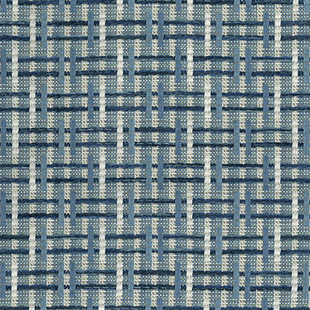 Nina Campbell | Altana fabric - Indigo Blue