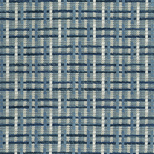 Nina Campbell | Altana fabric - Indigo Blue