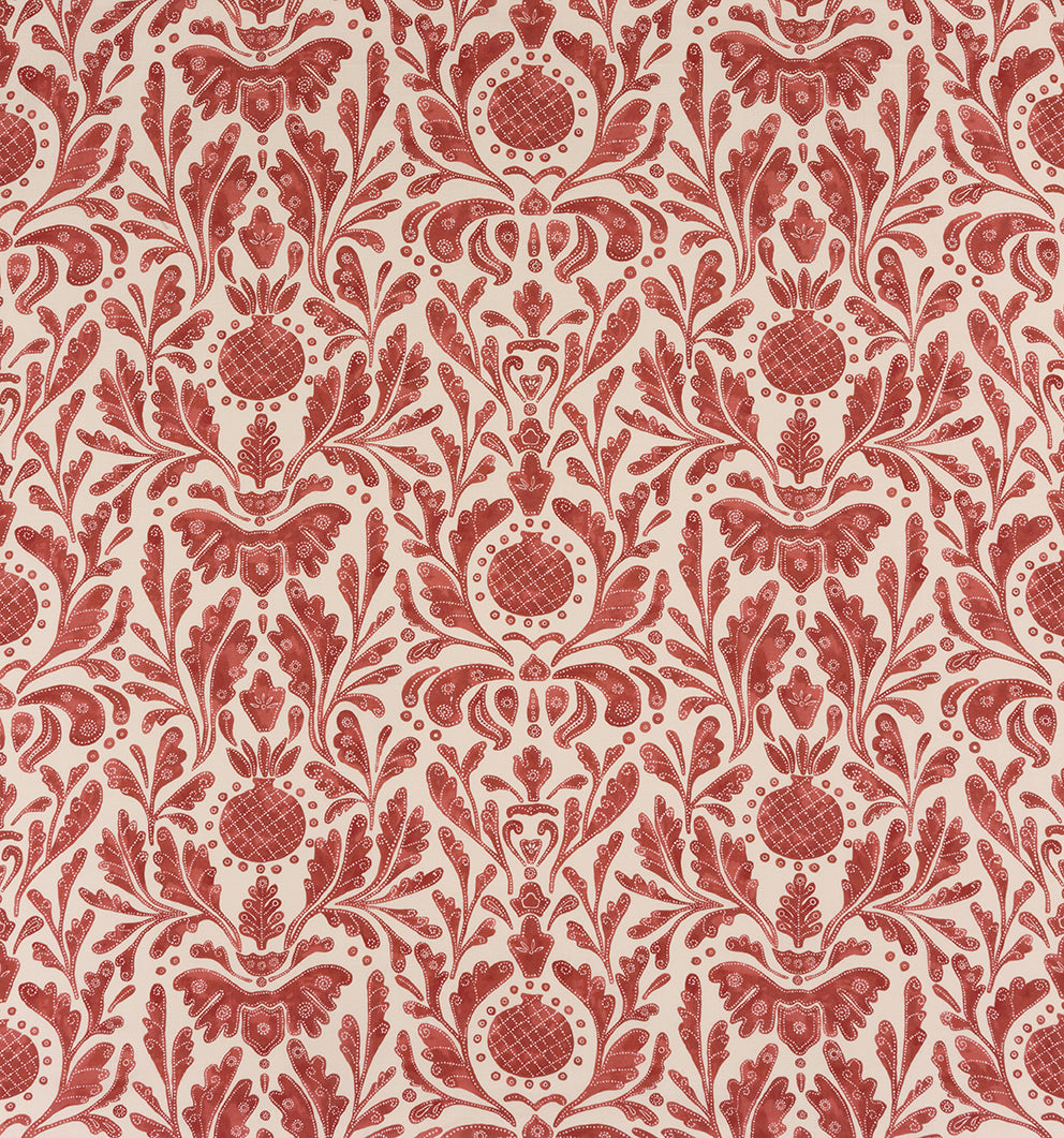Nina Campbell | Castellane fabric - Brique
