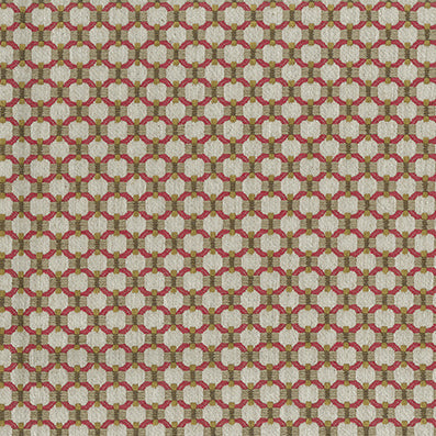 Nina Campbell | Loveden fabric - Red / Gold