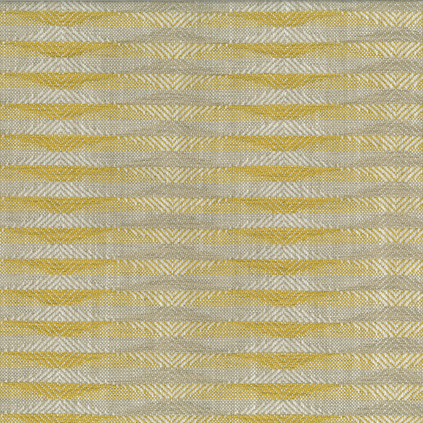 Nina Campbell | Kingham fabric - Citrine / Linen