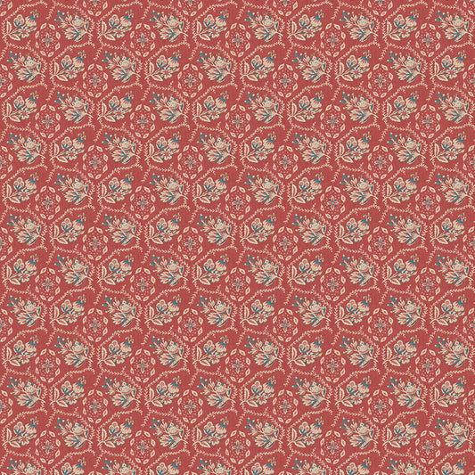Nina Campbell | Pagelle fabric - Red