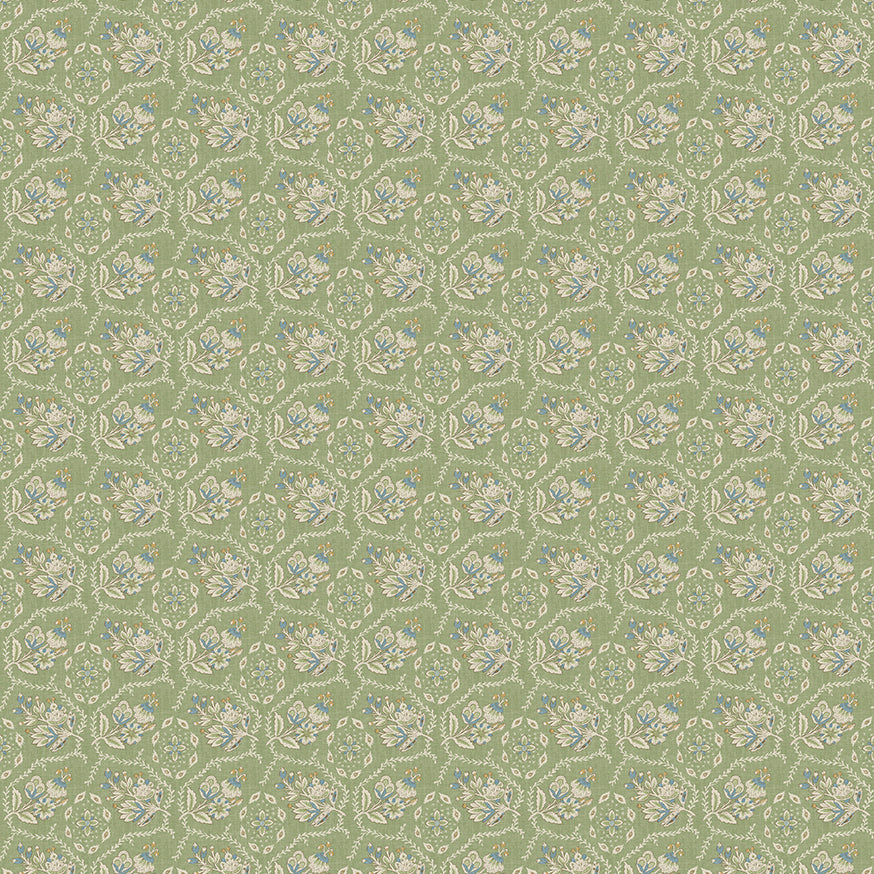 Nina Campbell | Pagelle fabric - Green