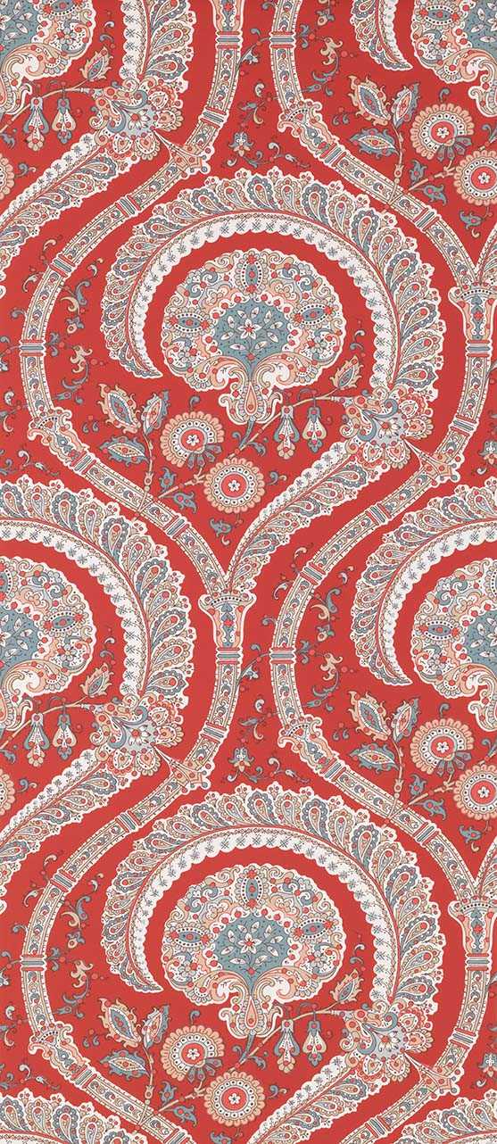 Nina Campbell | Les Indiennes wallcovering - NCW4350-01