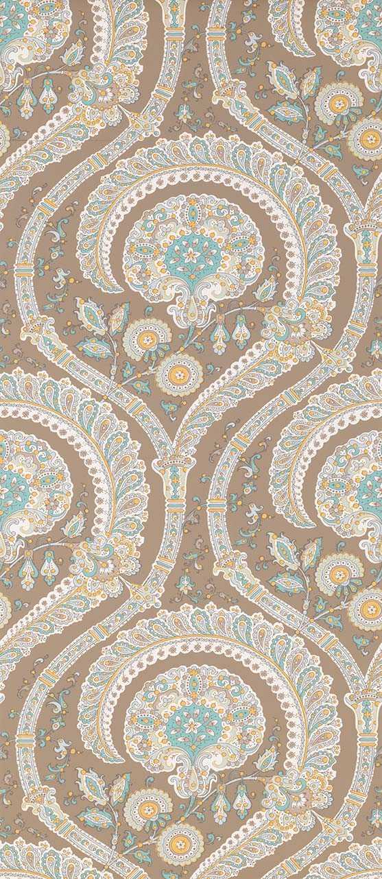 Nina Campbell | Les Indiennes wallcovering - NCW4350-03