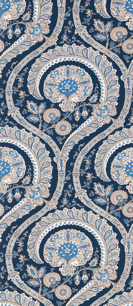 Nina Campbell | Les Indiennes wallcovering - NCW4350-05
