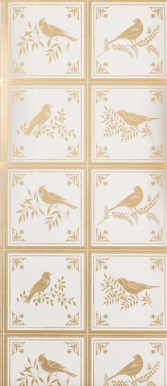 Nina Campbell | Fortoiseau wallcovering - NCW4356-01