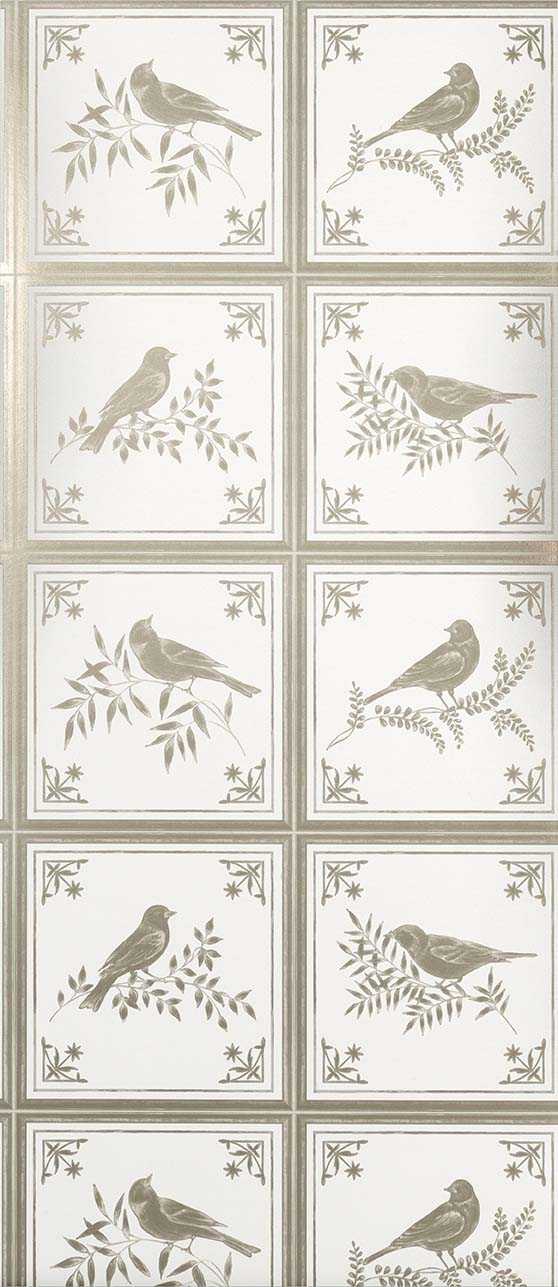 Nina Campbell | Fortoiseau wallcovering - NCW4356-02