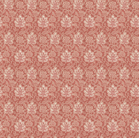 Nina Campbell | Annecy wallcovering - Red