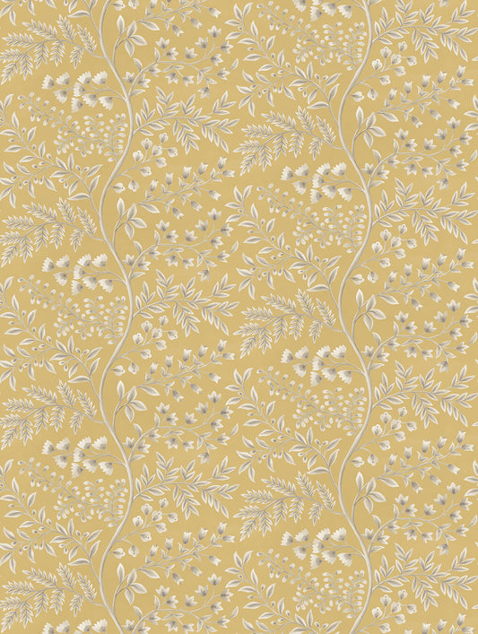 Nina Campbell | Lamballe Wallpaper wallcovering - Yellow