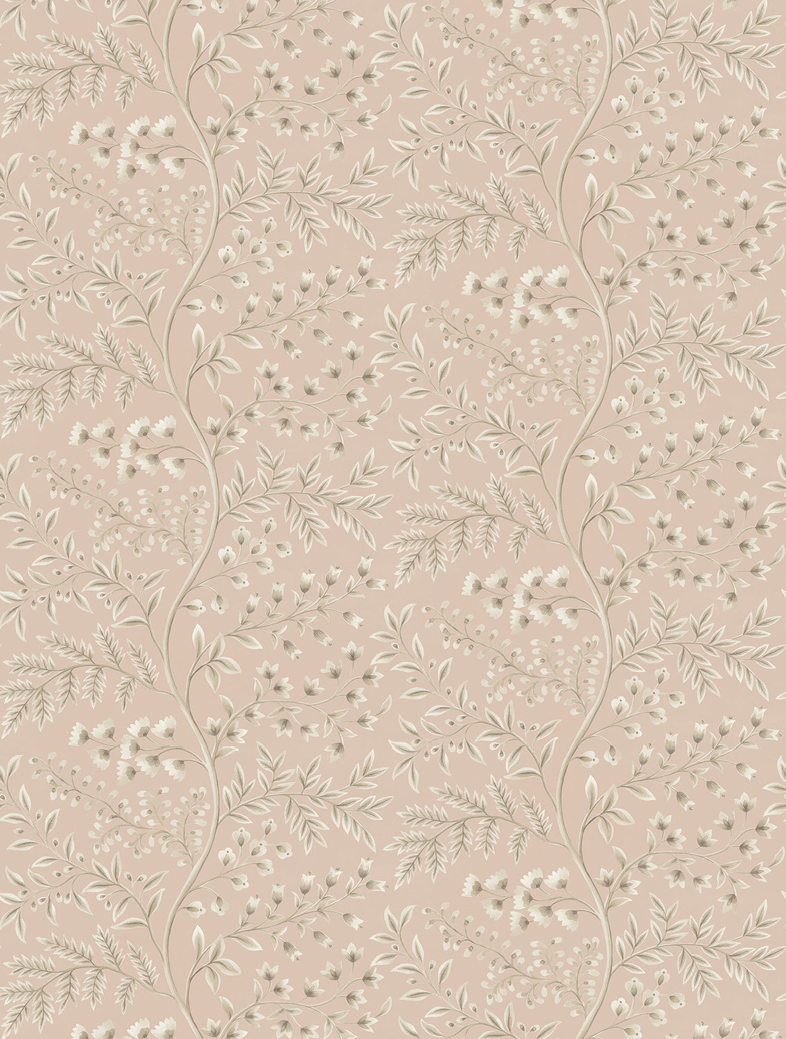 Nina Campbell | Lamballe Wallpaper wallcovering - Pink