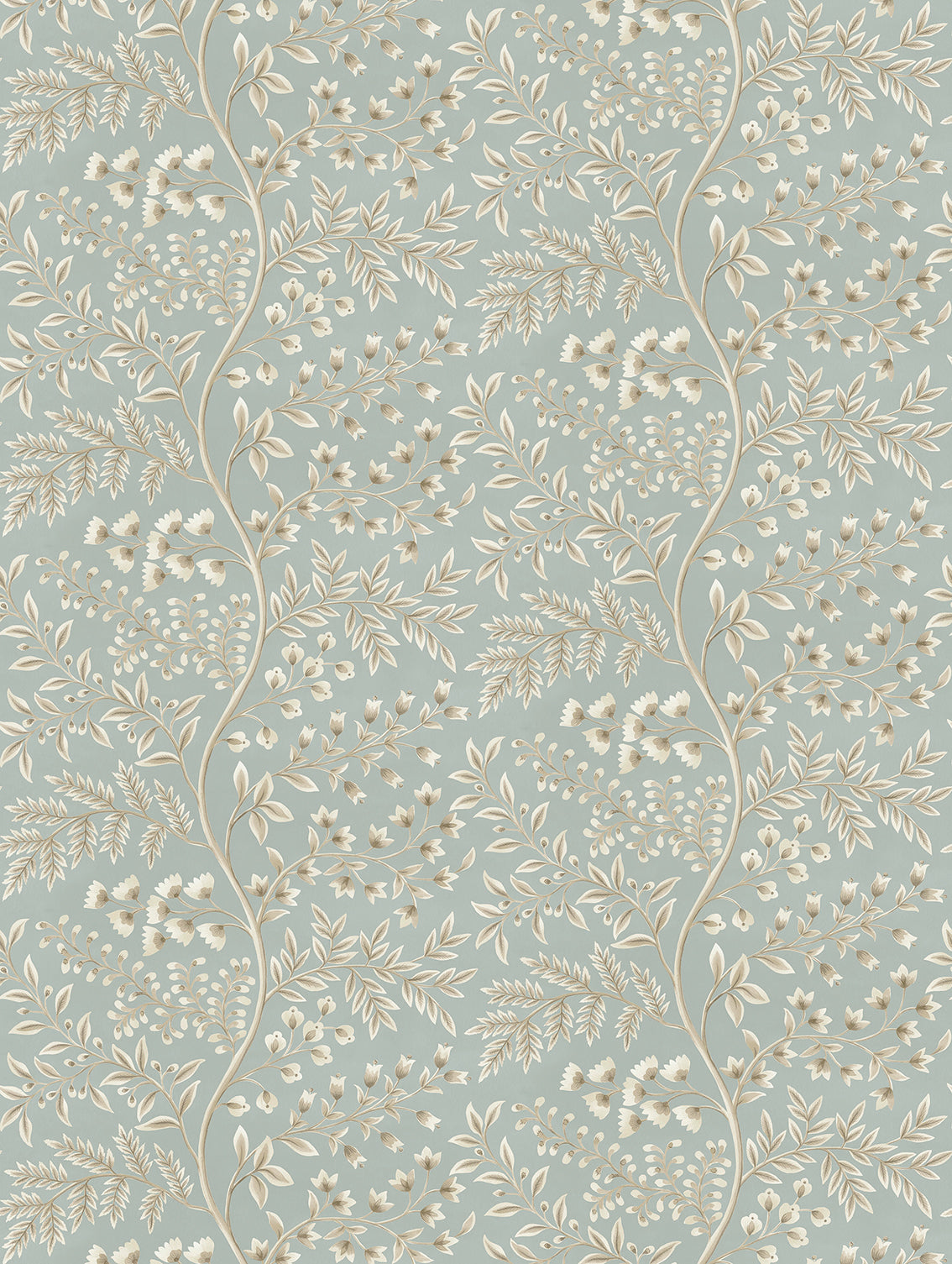 Nina Campbell | Lamballe Wallpaper wallcovering - Duck Egg