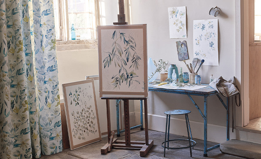 Pierre Frey Romo | Leilani – Pomegranate — scenography