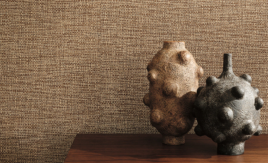 Pierre Frey Romo | Ciro Abaca Embossed Wallcovering – Jasmine — scenography