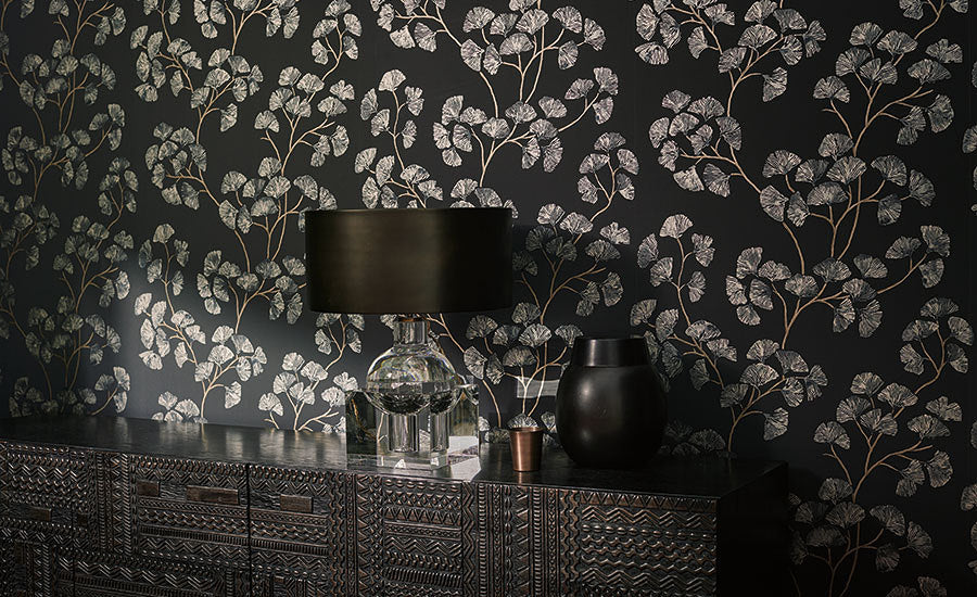 Pierre Frey Romo | Shiri Wallcovering – Mushroom — scenography