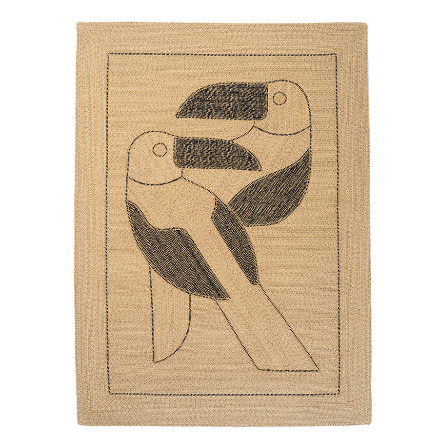 Elitis | DIEGO ET FRIDA Natural black 250X350 - 81 - DIEGO ET FRIDA Outdoor Natural black
