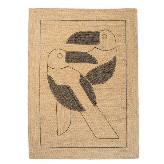Elitis | DIEGO ET FRIDA Natural black 250X350 - 81 - DIEGO ET FRIDA Outdoor Natural black