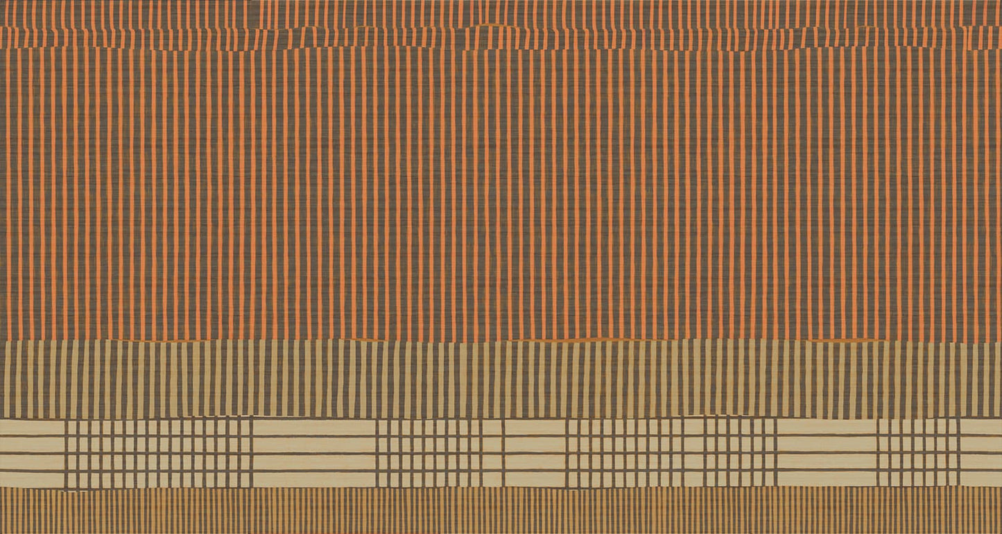 Elitis | Elixir de soies Lignes telluriques 6m x 3,20m - 01 - Lignes telluriques
