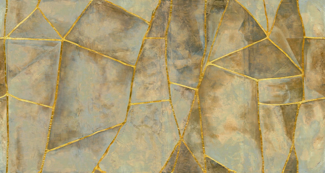Elitis | Kintsugi Eclat 6m x 3,20m - 01 - Kintsugi éclat