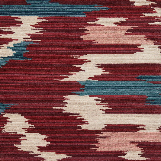 Pierre Frey Maoming - Bordeaux/Bleu