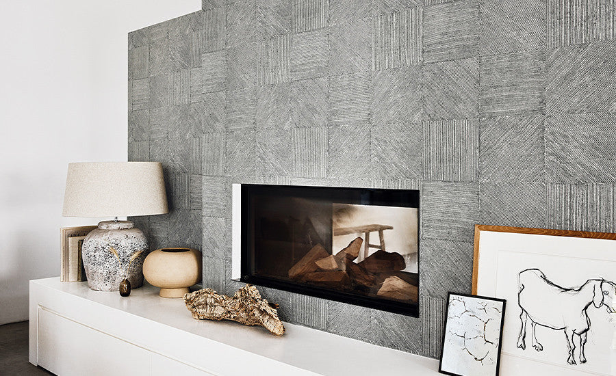 Pierre Frey Romo | Delphie Wallcovering – Shadow — scenography