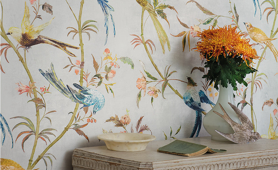 Pierre Frey Romo | Chiraco Wallcovering – Tamarind — scenography