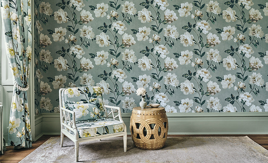 Pierre Frey Romo | Chiraco Wallcovering – Tamarind — scenography