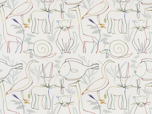 Pierre Frey Bestiaire Enchante - Multicolore