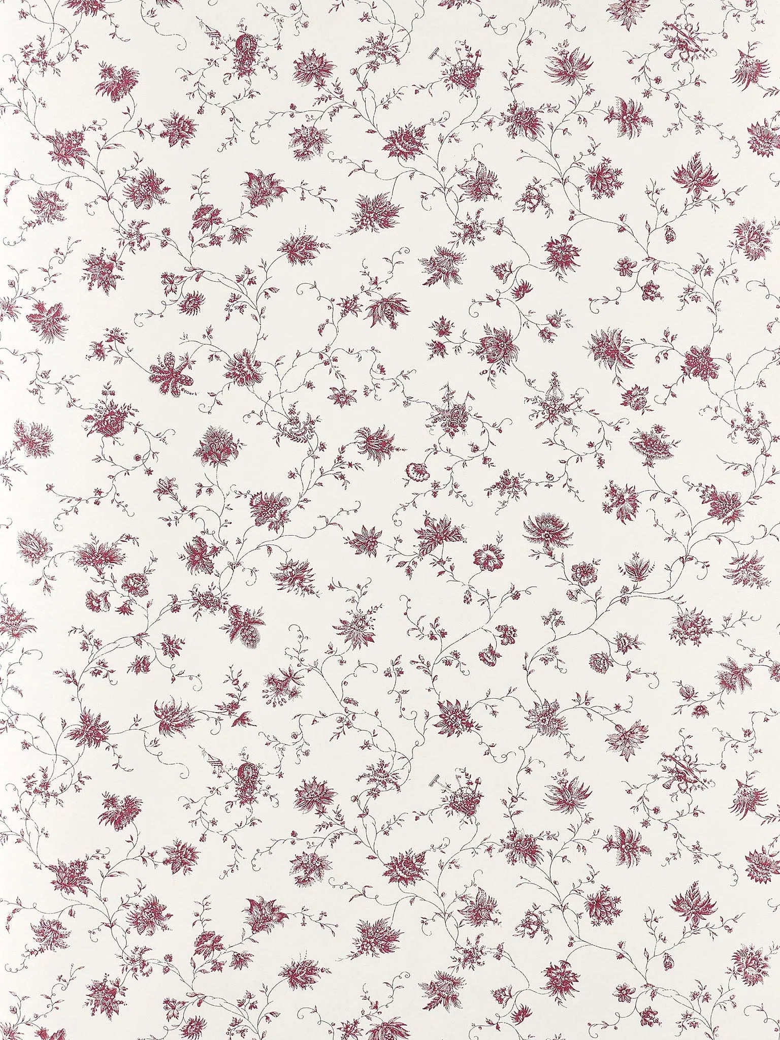 Pierre Frey La Discrete - Rouge