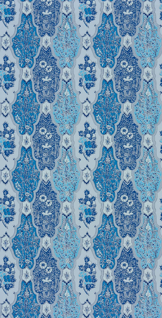 Pierre Frey Batik Raisin - Bleu