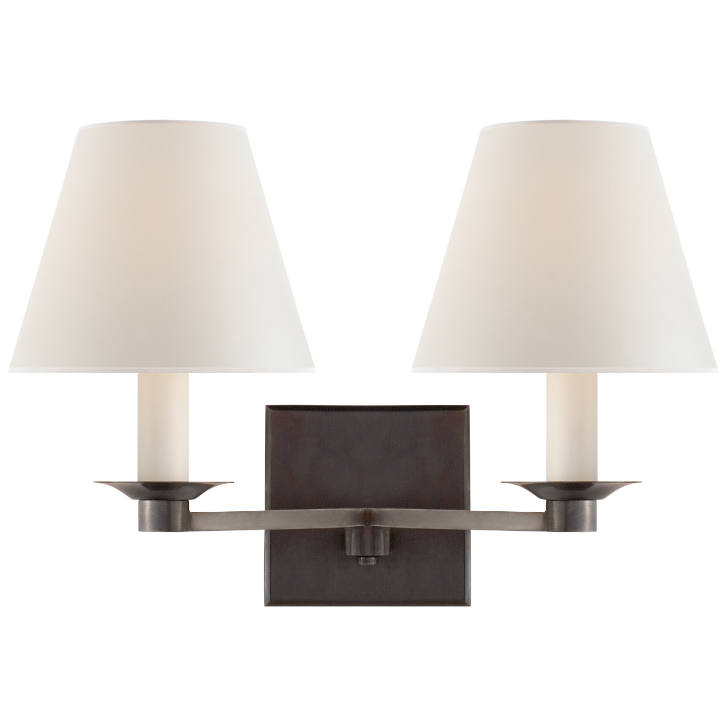 Visual Comfort | Ralph Lauren | Evans Double Arm Sconce