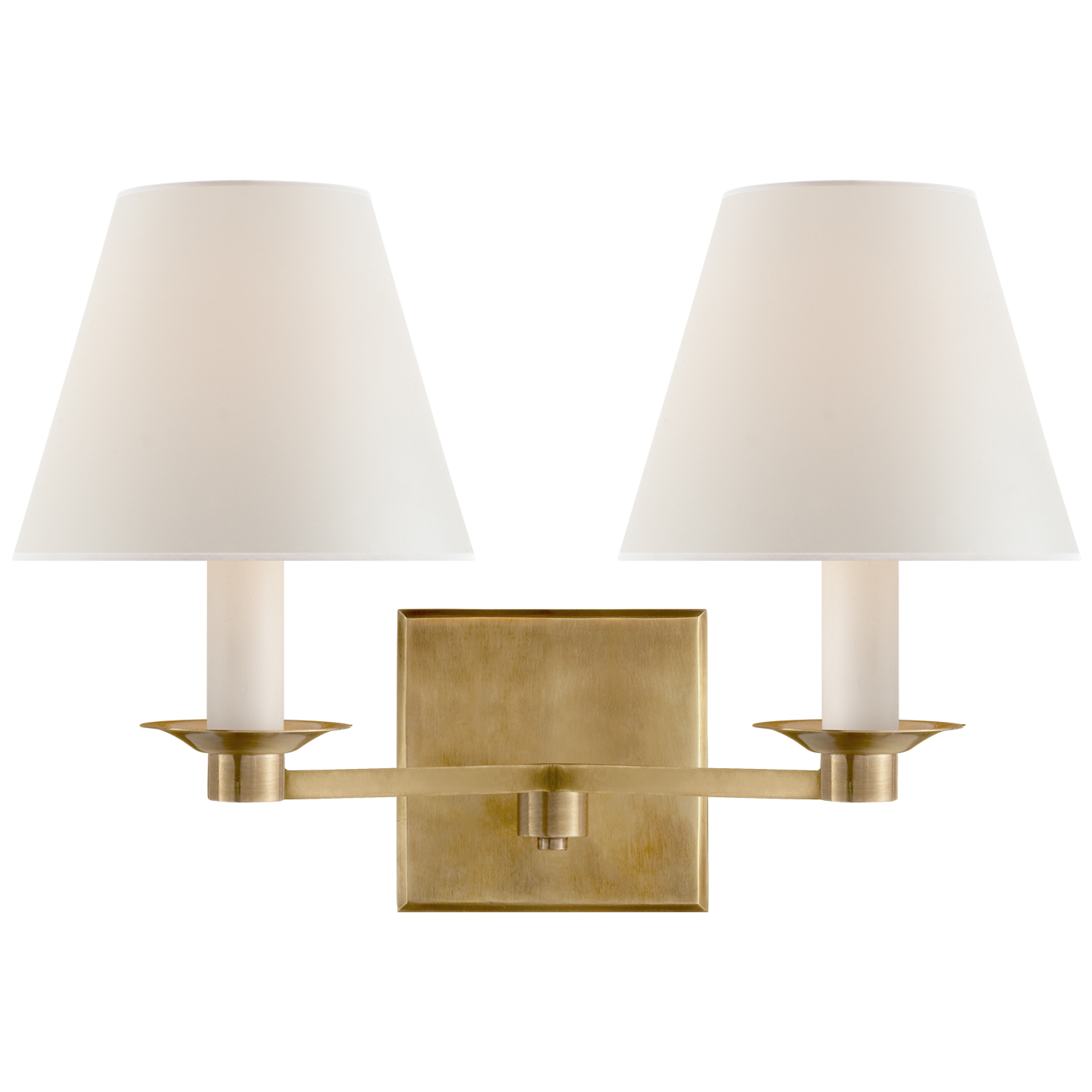 Visual Comfort | Ralph Lauren | Evans Double Arm Sconce