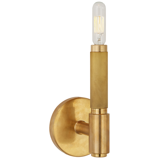 Visual Comfort | Ralph Lauren | Barrett Small Single Knurled Sconce
