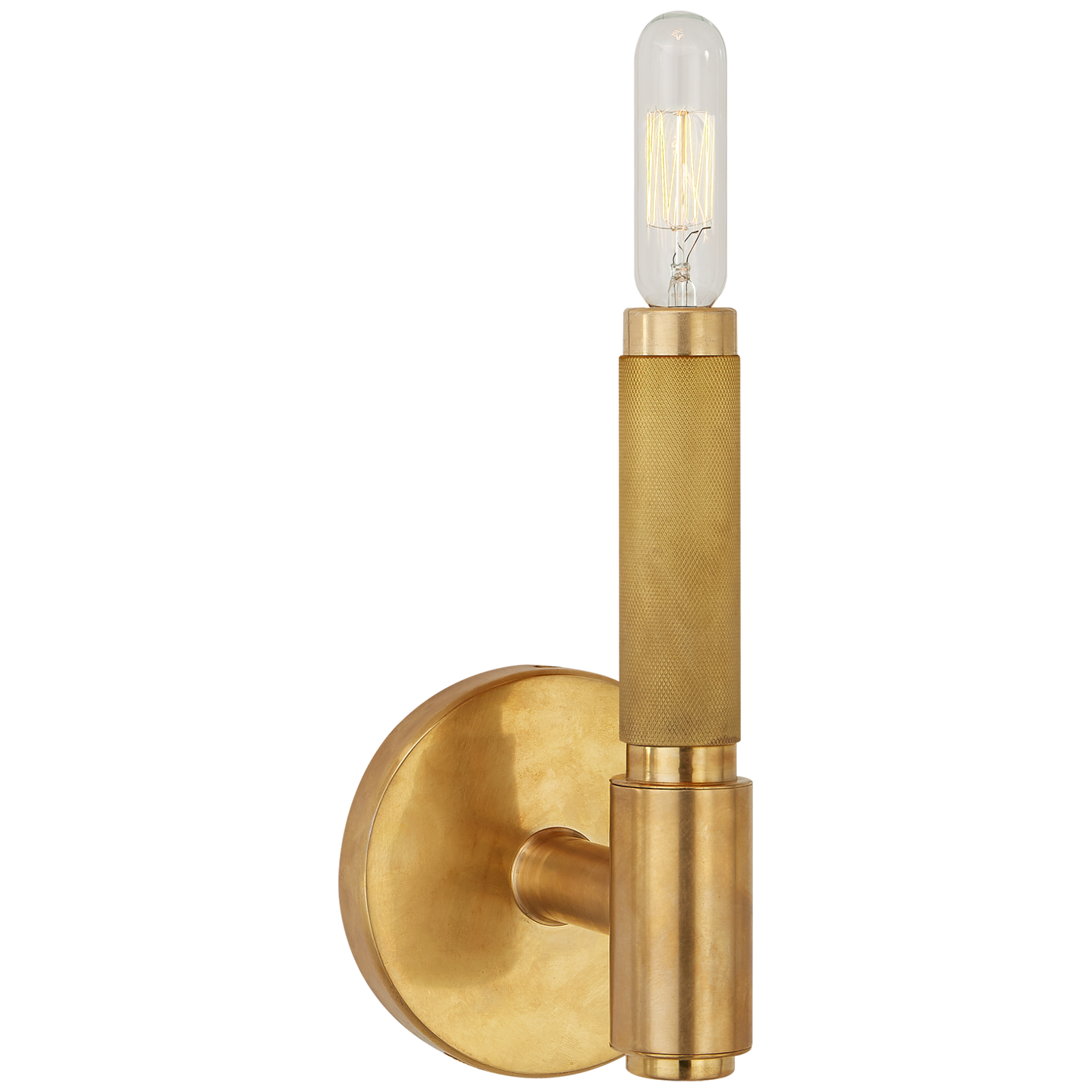 Visual Comfort | Ralph Lauren | Barrett Small Single Knurled Sconce