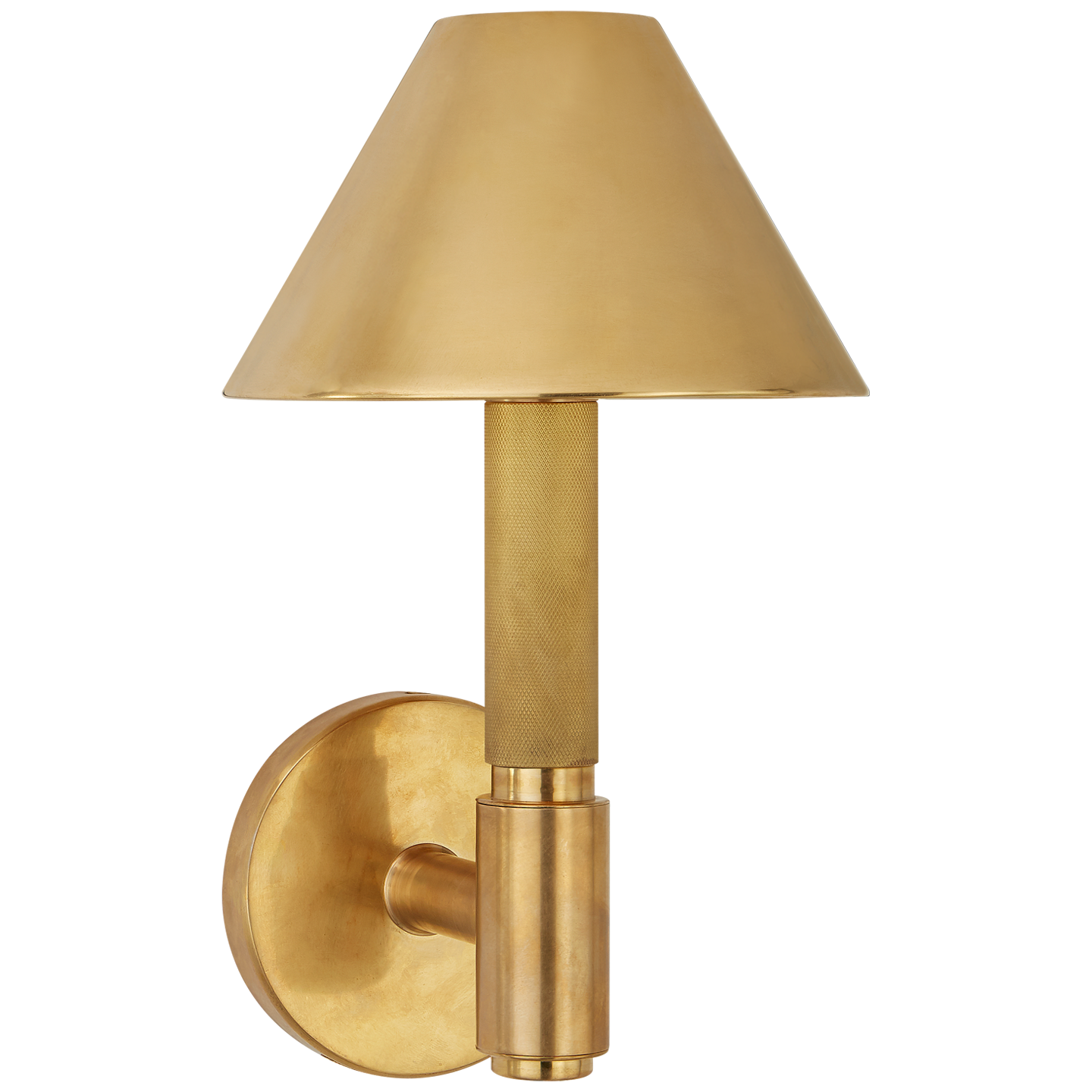 Visual Comfort | Ralph Lauren | Barrett Small Single Knurled Sconce