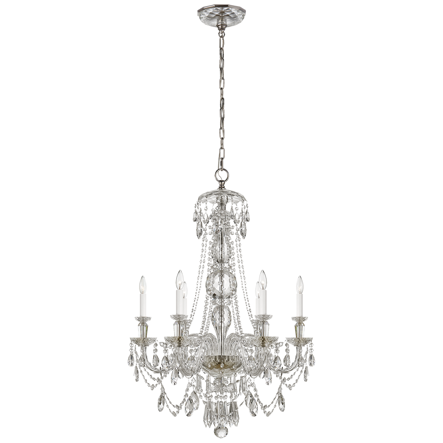 Visual Comfort | Ralph Lauren | Daniela Medium One-Tier Chandelier