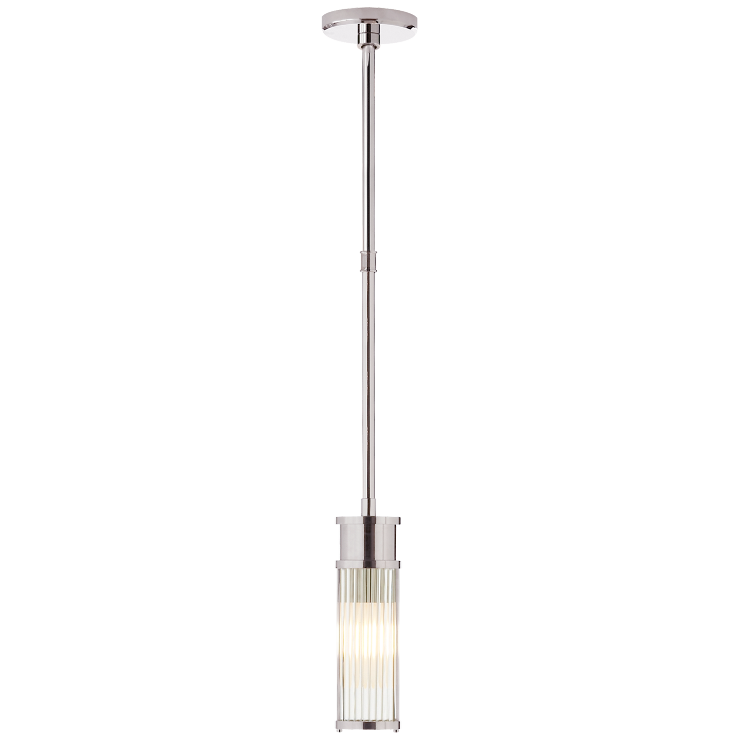 Allen Mini Pendant - Polished Nickel detail