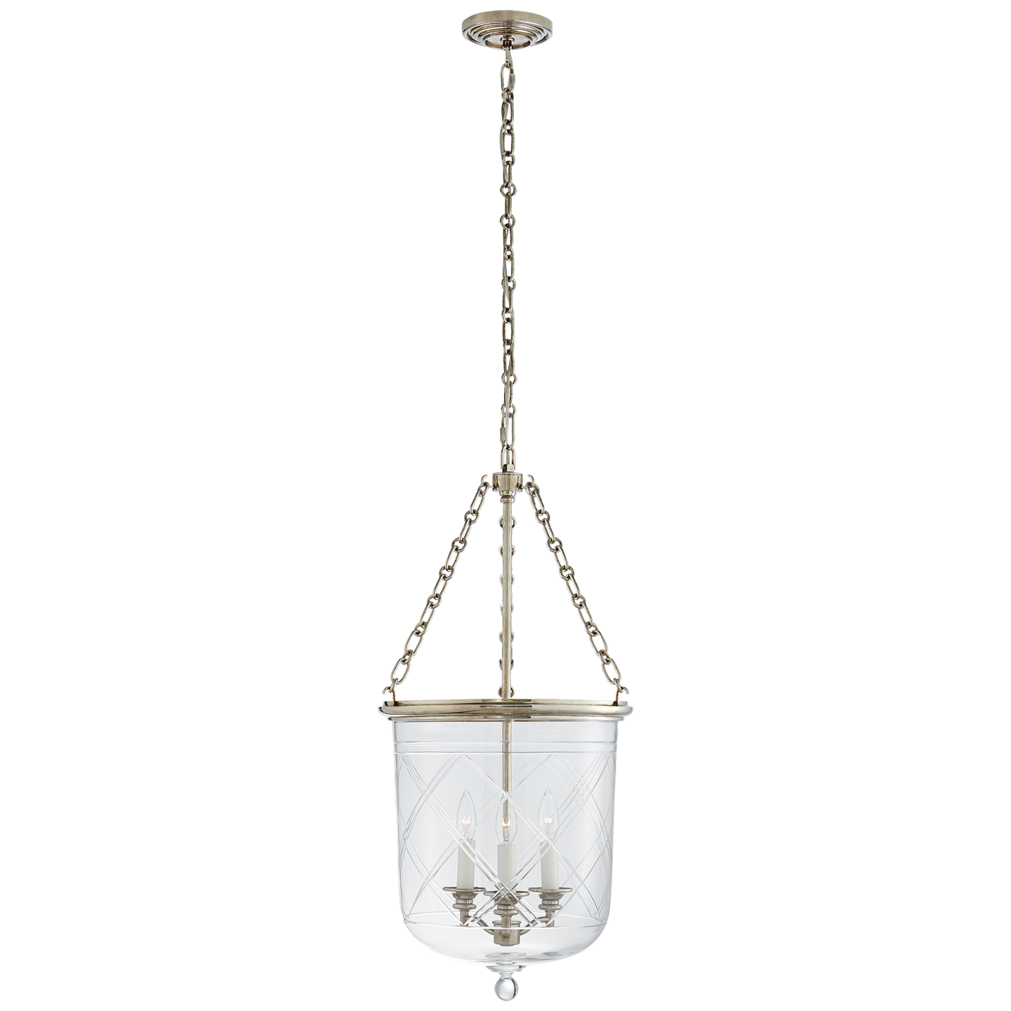 Visual Comfort | Ralph Lauren | Cambridge Medium Smoke Bell Lantern