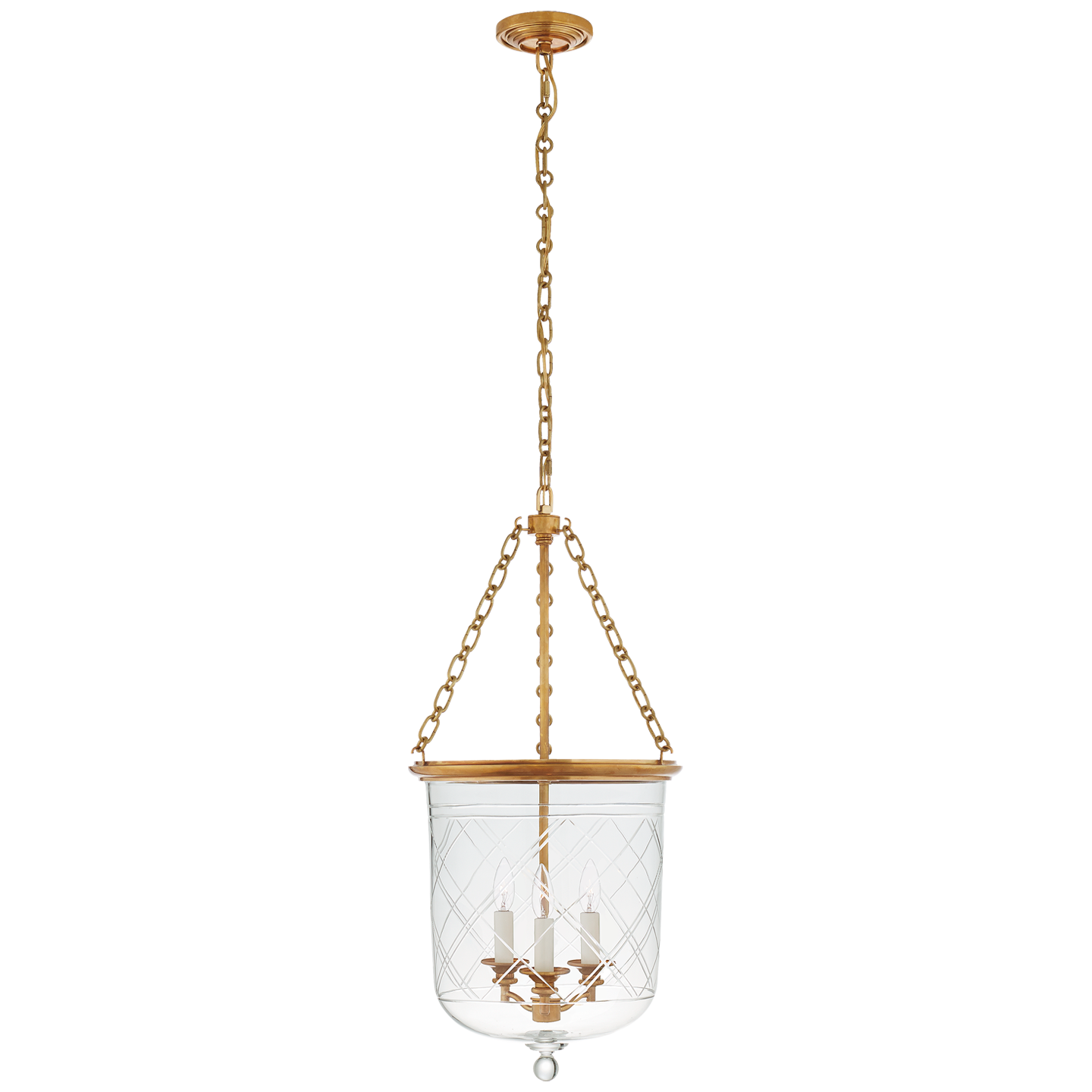 Visual Comfort | Ralph Lauren | Cambridge Medium Smoke Bell Lantern