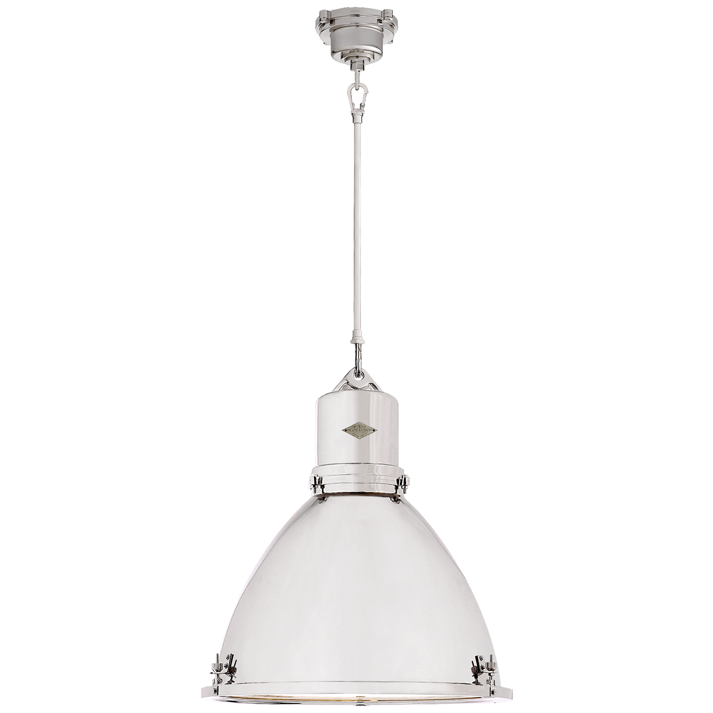 Fulton Large Pendant - Polished Nickel
