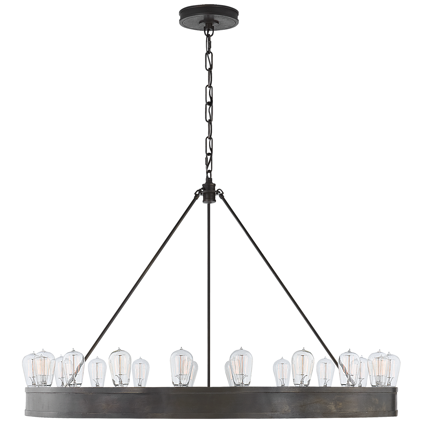 Visual Comfort | Ralph Lauren | Roark 40" Modular Ring Chandelier